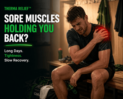 ThermaRelief™ Deep Tissue Massage Gun — Fast Muscle Recovery - Heat Therapy & Pain Relief | Therma Relief
