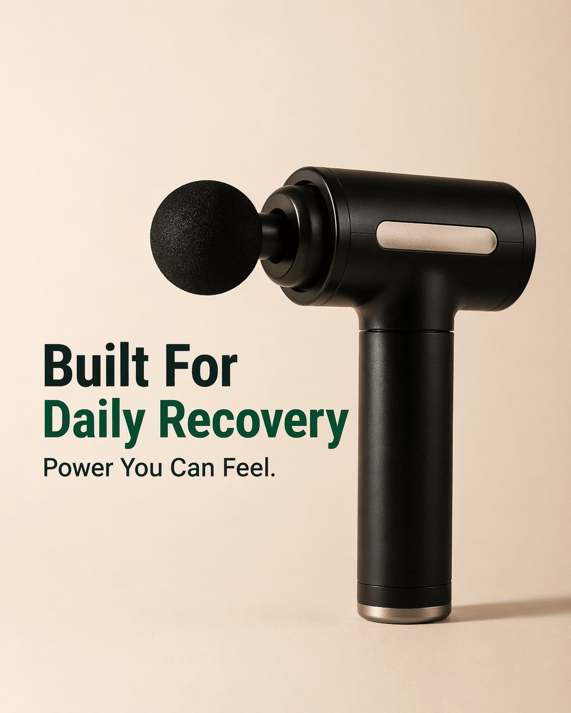 ThermaRelief™ Deep Tissue Massage Gun — Fast Muscle Recovery - Heat Therapy & Pain Relief | Therma Relief