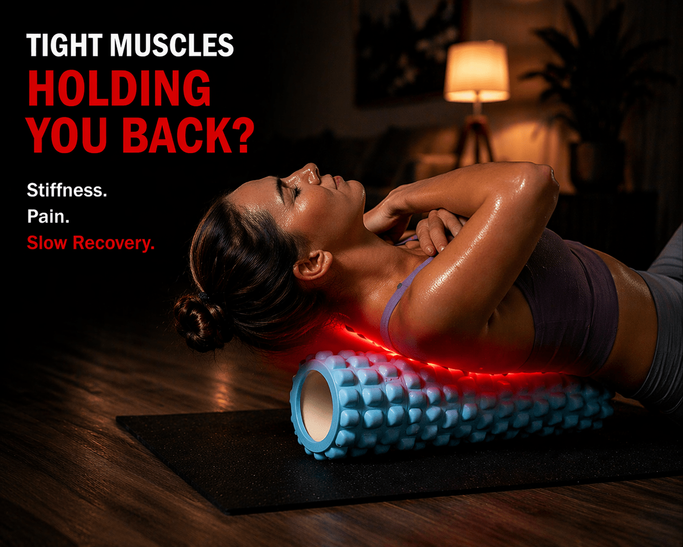 ThermaRelief™ Foam Roller — Daily Muscle Recovery - Heat Therapy & Pain Relief | Therma Relief