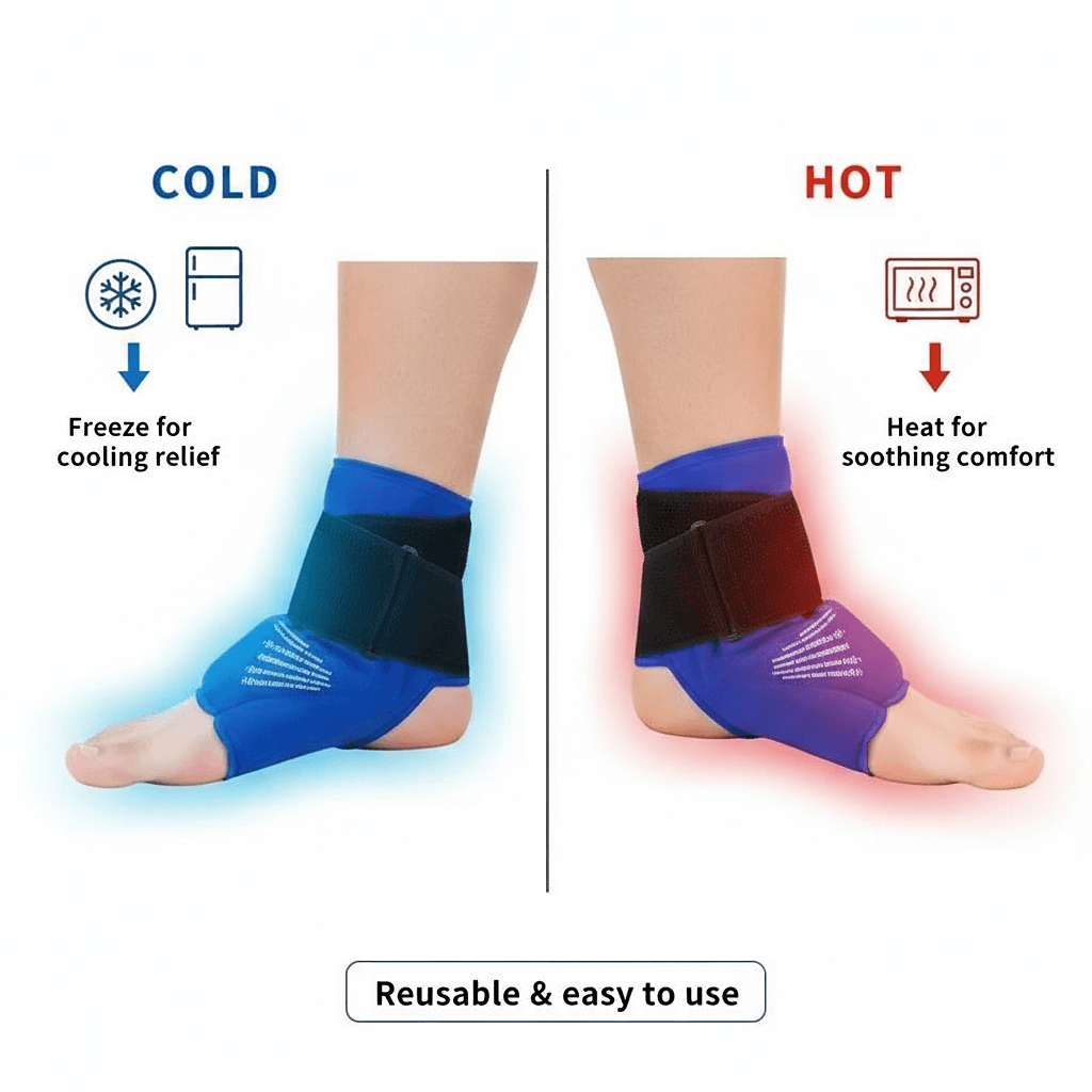 ThermaRelief™ Hot/Cold Gel Wrap — Heat & Cold Recovery - Heat Therapy & Pain Relief | Therma Relief